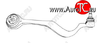 3 199 р. E60 РЫЧАГ ПЕРЕДН ПОДВЕСКИ ПРАВ ВЕРХН (Тайвань) BodyParts bme6002-810-r  с доставкой в г. Керчь