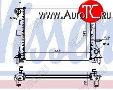 3 999 р. FOCUS 98- РАДИАТОР ОХЛАЖДЕН (NISSENS) (AVA) (см.каталог) BodyParts fdfoc98-910  с доставкой в г. Керчь