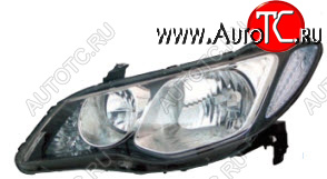 7 599 р. Фара левая (под корректор) BodyParts  Honda Civic  FD (2005-2008) седан дорестайлинг  с доставкой в г. Керчь