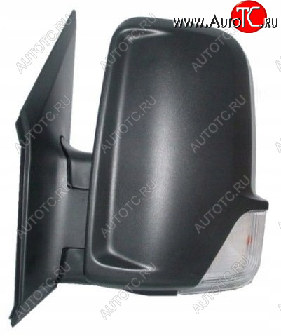 4 999 р. Боковое левое зеркало (электрическое, с подогревом) BODYPARTS Mercedes-Benz Sprinter W906 (2006-2013) (неокрашенное)  с доставкой в г. Керчь