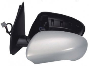 QASHQAI ЗЕРКАЛО ЛЕВ ЭЛЕКТР С ПОДОГРЕВ (convex) (Тайвань) ГРУНТ BodyParts nnqas07-450x-l