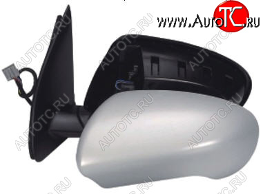 5 599 р. QASHQAI ЗЕРКАЛО ЛЕВ ЭЛЕКТР С ПОДОГРЕВ (convex) (Тайвань) ГРУНТ BodyParts nnqas07-450x-l  с доставкой в г. Керчь