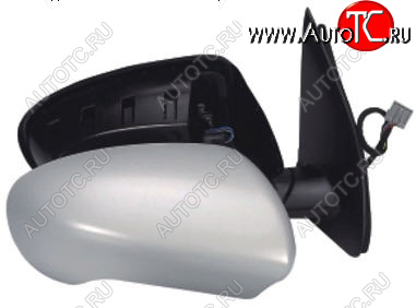 5 949 р. QASHQAI ЗЕРКАЛО ПРАВ ЭЛЕКТР С ПОДОГРЕВ (convex) (Тайвань) ГРУНТ BodyParts nnqas07-450x-r  с доставкой в г. Керчь