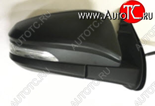 6 599 р. HILUX (FORTUNER 15-) ЗЕРКАЛО ПРАВ ЭЛЕКТР С УК.ПОВОР (convex) (Тайвань) BodyParts tyhix15-450-r  с доставкой в г. Керчь