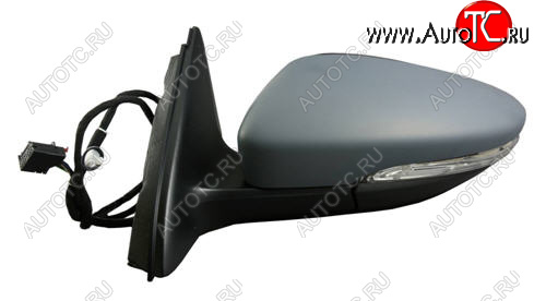 4 699 р. Боковое левое зеркало (электрическое, с подогревом) BODYPARTS  Volkswagen Jetta  A6 (2011-2015) седан дорестайлинг (неокрашенное)  с доставкой в г. Керчь