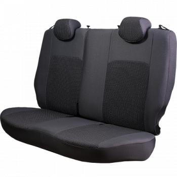 5 949 р. Комплект чехлов для сидений (РЗС 60/40 3Г Жаккард) Дублин Lord Autofashion Nissan Almera N16 седан дорестайлинг (2000-2003) (серый, вставка Сеул серая)  с доставкой в г. Керчь. Увеличить фотографию 5