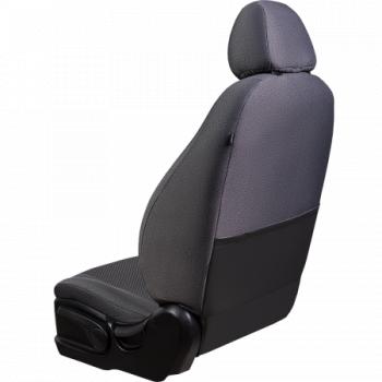 5 949 р. Комплект чехлов для сидений (РЗС 60/40 3Г Жаккард) Дублин Lord Autofashion Nissan Almera N16 седан дорестайлинг (2000-2003) (серый, вставка Сеул серая)  с доставкой в г. Керчь. Увеличить фотографию 6