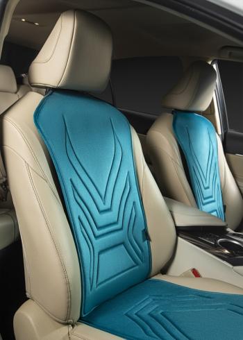 2 599 р. Накидка на сиденье (1 место Афины) ЛЮКС ст АЛЬБИОН Lord Autofashion   (бирюзовый, строчка темно-бирюзовая)  с доставкой в г. Керчь. Увеличить фотографию 3
