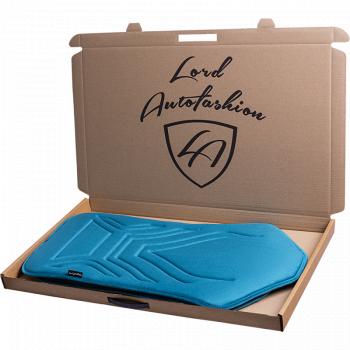 2 599 р. Накидка на сиденье (1 место Афины) ЛЮКС ст АЛЬБИОН Lord Autofashion   (бирюзовый, строчка темно-бирюзовая)  с доставкой в г. Керчь. Увеличить фотографию 7