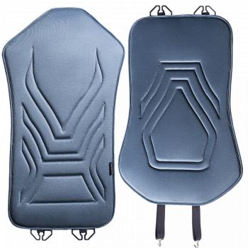 2 599 р. Накидка на сиденье (1 место Афины) ЛЮКС ст АЛЬБИОН Lord Autofashion   (серо-голубой, строчка серо-голубая)  с доставкой в г. Керчь. Увеличить фотографию 3