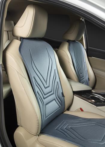 2 599 р. Накидка на сиденье (1 место Афины) ЛЮКС ст АЛЬБИОН Lord Autofashion   (серо-голубой, строчка серо-голубая)  с доставкой в г. Керчь. Увеличить фотографию 8