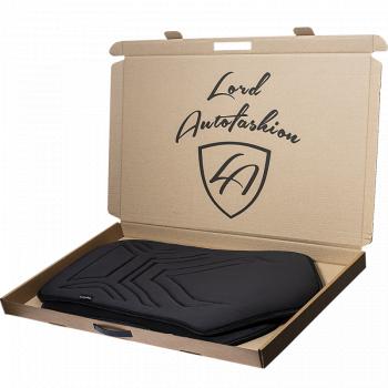 2 599 р. Накидка на сиденье (1 место Афины) ЛЮКС ст АЛЬБИОН Lord Autofashion   (черный, строчка черная)  с доставкой в г. Керчь. Увеличить фотографию 2