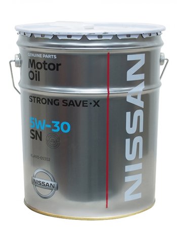 19 999 р. Масло моторное NISSAN 5W-30 SN STRONG SAVE X 20л NISSAN KLAN5-05302  с доставкой в г. Керчь. Увеличить фотографию 1