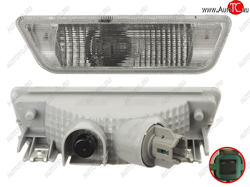 1 139 р. Правый фонарь в задний бампер SAT Nissan X-trail 2 T31 дорестайлинг (2007-2011)  с доставкой в г. Керчь