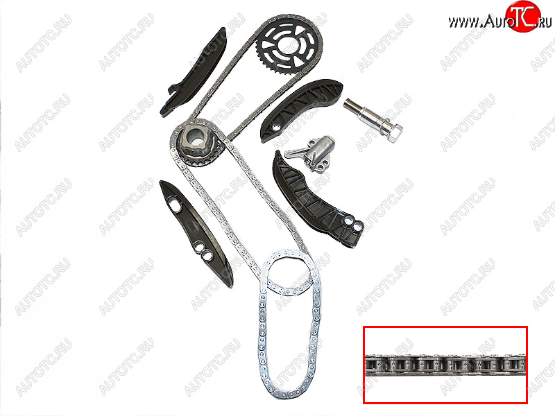 9 999 р. Комплект цепи ГРМ 2,0d3,0d N47N57 BMW 3-Series 05-5-Series 07-X3X5X6 08- SAT TK-BMW011  с доставкой в г. Керчь