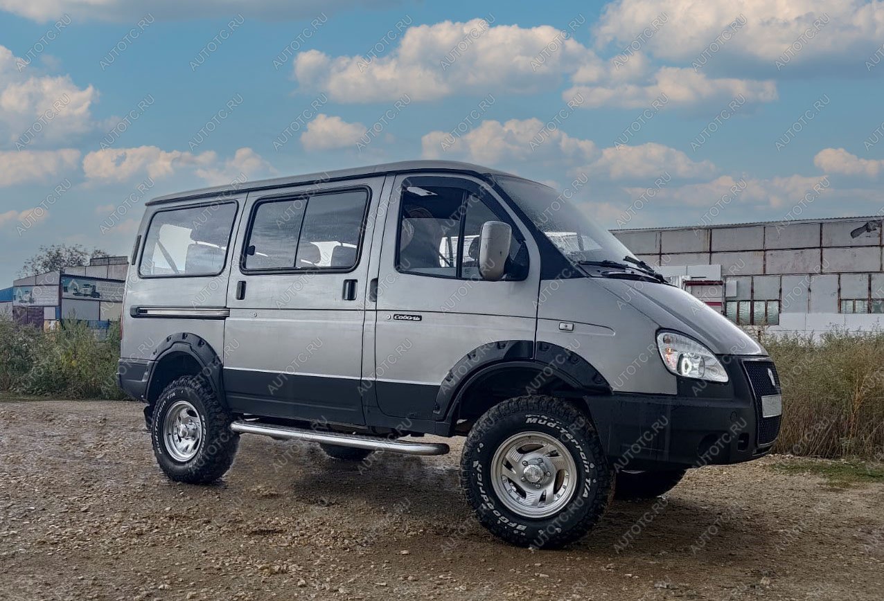 23 099 р. Расширители колёсных арок для ГАЗ Соболь, Баргузин  sbl  с доставкой в г. Керчь
