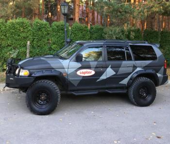 23 999 р. Расширители колёсных арок Mitsubishi Pajero Sport (70мм) под силовой бампер  mps  с доставкой в г. Керчь. Увеличить фотографию 1