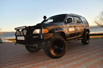 23 999 р. Расширители колёсных арок Mitsubishi Pajero Sport (70мм) под силовой бампер  mps  с доставкой в г. Керчь. Увеличить фотографию 5
