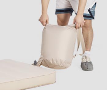 28 229 р. Коврик самонадувающийся Naturehike C10, двойной 200х132х10 cм, бежевый  nh20fcd08-c10dp  с доставкой в г. Керчь. Увеличить фотографию 7