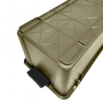 5 949 р. Ящик экспедиционный IRIS RV BOX 800 60 л 78,5x37x32,5 см хаки  rv800kh  с доставкой в г. Керчь. Увеличить фотографию 7