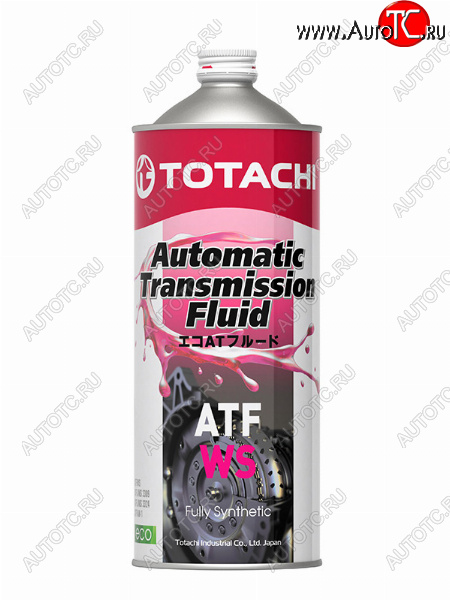1 379 р. Масло трансмиссионное синтетическое TOTACHI ATF WS 1л TOTACHI 4562374691292  с доставкой в г. Керчь