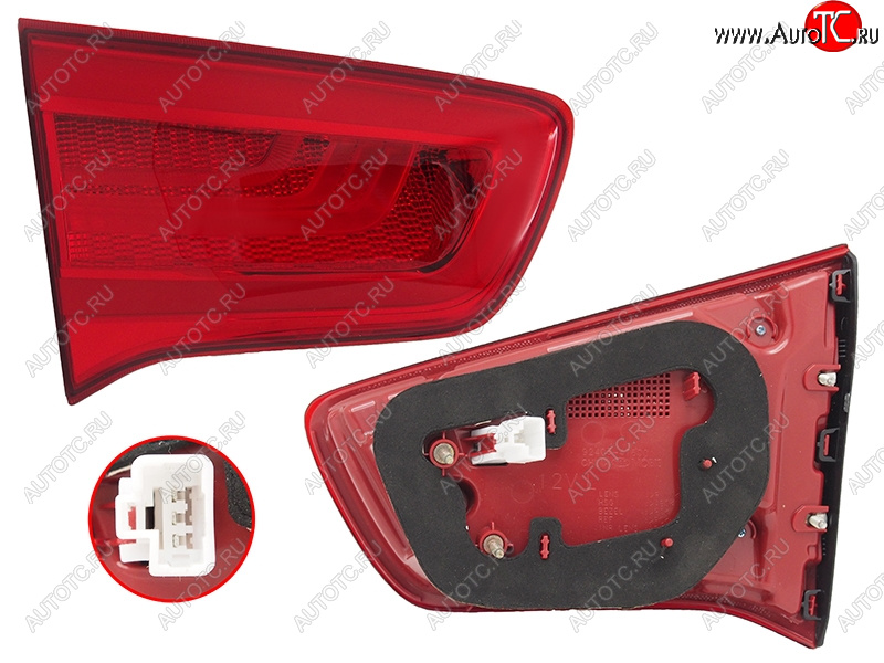 11 749 р. Левый фонарь (LED, внутренний) SAT  KIA Sportage  3 SL (2014-2016) рестайлинг  с доставкой в г. Керчь