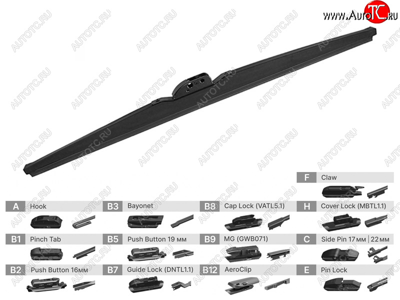 1 089 р. Щетка стеклоочистителя (Каркасная (зимняя) 24 (600мм)) SAT ST-306-0024  с доставкой в г. Керчь