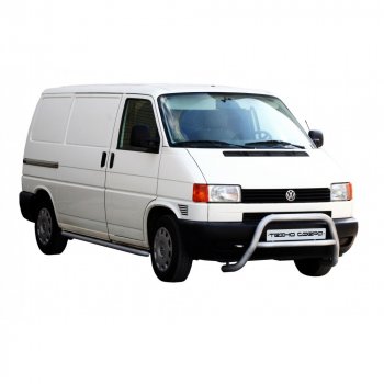 Передок с полимерным покрытием d63.5, Техно Сфера Volkswagen Transporter  T4 (1990-2003) дорестайлинг, рестайлинг