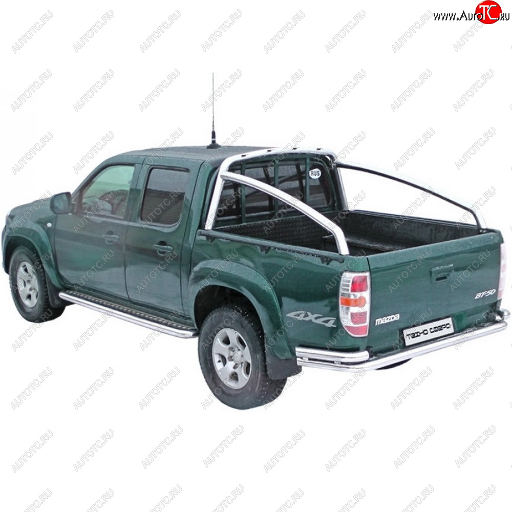 35 699 р. Дуга багажника удлинённая d63,5   Mazda BT-50 picup НЕРЖ  1752 н  с доставкой в г. Керчь