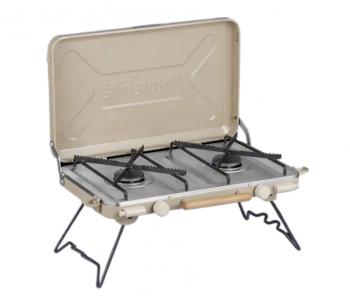 Плита газовая Naturehike 2,5 кВт, двухконфорочная, бежевая  cnh22cj046-kh