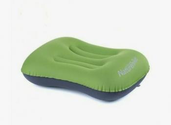 Подушка туристическая надувная Naturehike 42x32x11см, зеленая  nh17t013-z-gr