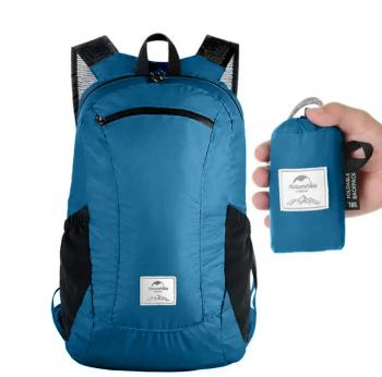 1 619 р. Рюкзак Naturehike 18L, голубой  nh17a012-b-bl  с доставкой в г. Керчь. Увеличить фотографию 3