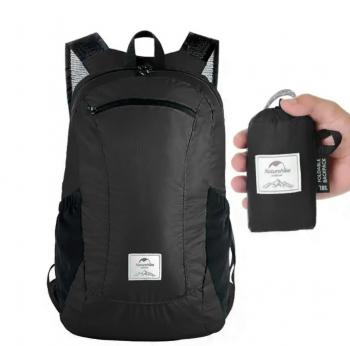 1 619 р. Рюкзак Naturehike 18L, черный  nh17a012-b-b  с доставкой в г. Керчь. Увеличить фотографию 3