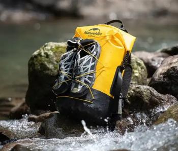 3 689 р. Рюкзак туристический Naturehike 20 л, ПВХ, хаки  nh21fsb04-kh20l  с доставкой в г. Керчь. Увеличить фотографию 9