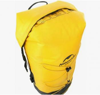 3 839 р. Рюкзак туристический Naturehike 30 л, ПВХ, желтый  nh21fsb04-y30l  с доставкой в г. Керчь. Увеличить фотографию 5