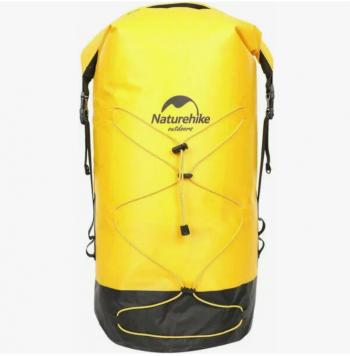 3 839 р. Рюкзак туристический Naturehike 30 л, ПВХ, желтый  nh21fsb04-y30l  с доставкой в г. Керчь. Увеличить фотографию 3
