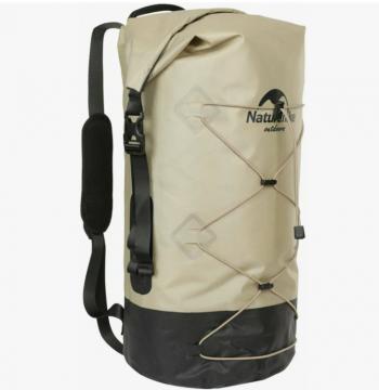 3 999 р. Рюкзак туристический Naturehike 30 л, ПВХ, хаки  nh21fsb04-kh30l  с доставкой в г. Керчь. Увеличить фотографию 2