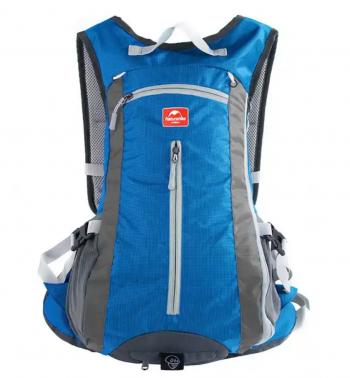 Рюкзак туристический велосипедный Naturehike, 15 л, голубой  nh15c001-b-sbl