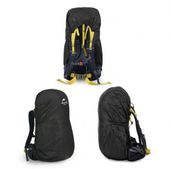 959 р. Чехол влагозащитный Naturehike, для рюкзака, размер M (35-45 л), черный  nh19pj041-m  с доставкой в г. Керчь. Увеличить фотографию 4