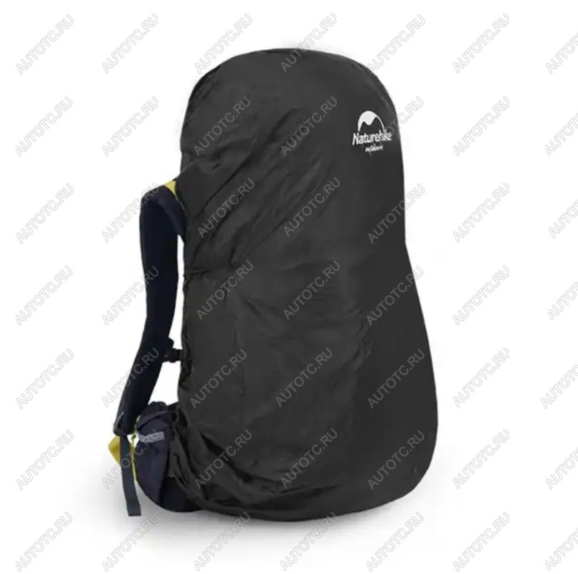 959 р. Чехол влагозащитный Naturehike, для рюкзака, размер M (35-45 л), черный  nh19pj041-m  с доставкой в г. Керчь