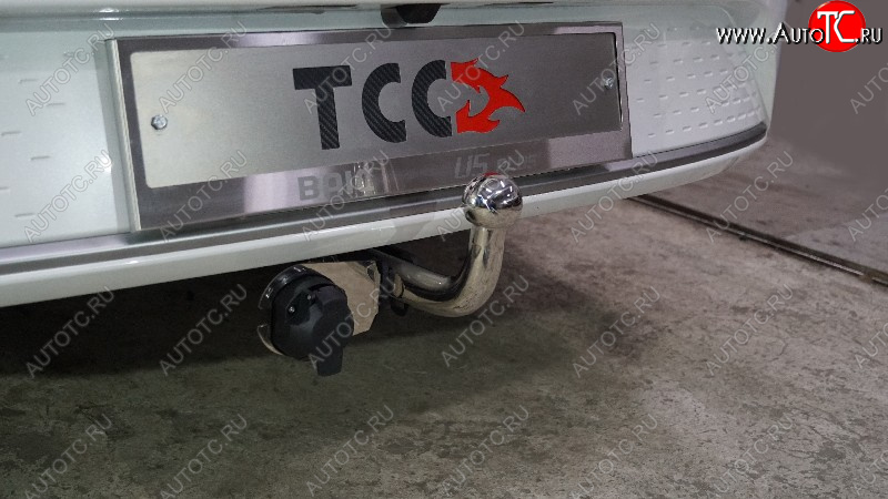 20 949 р. Фаркоп (1.5 CVT Luxury) TCC Тюнинг  BAIC U5 Plus (2021-2025) (шар A, нержавейка)  с доставкой в г. Керчь