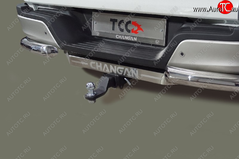 21 949 р. Фаркоп (тягово-сцепное устройство) ТСС Тюнинг  Changan Hunter Plus (2022-2025) пикап (шар Е, надпись Changan)  с доставкой в г. Керчь