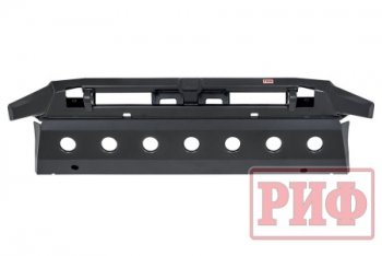 46 879 р. Бампер силовой защита штатного бампера РИФ  Renault Duster  HM (2021-2024) рестайлинг (передний с квадратом под фаркоп и защитой радиатора)  с доставкой в г. Керчь. Увеличить фотографию 3