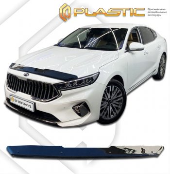 Дефлектор капота (Ю.Корея) CA-Plastic KIA K7 YG рестайлинг (2019-2021)