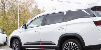Молдинг двери передний правый Русская Артель Jetour X90 Plus (2021-2025) (шагрень)