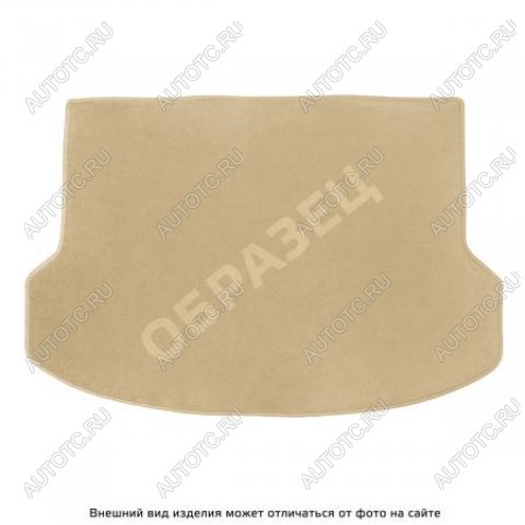 4 849 р. Ковры текстильные в багажное отделение Norplast Dong Feng AX7 (2014-2017) (comfort бежевый)  с доставкой в г. Керчь