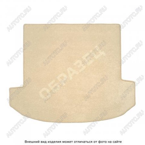6 649 р. Ковры текстильные в багажное отделение(сложенный 3 ряд) Norplast BMW X7 G07 (2018-2022) (prestige бежевый)  с доставкой в г. Керчь