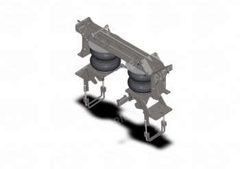 26 549 р. Пневмоподвеска Daewoo Novus, 18т, мотор 280 лс, задняя ось Арайд 28010.02  с доставкой в г. Керчь. Увеличить фотографию 4