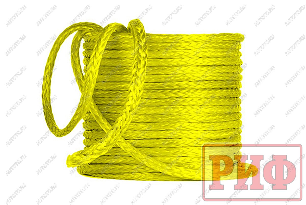 1 009 р. Трос для лебёдки синтетический РИФ 17 мм  rope17  с доставкой в г. Керчь