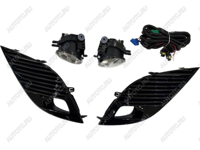 3 899 р. Комплект противотуманных фар (с проводкой, рамкой) BodyParts  Toyota Camry  XV70 (2017-2021) дорестайлинг  с доставкой в г. Керчь